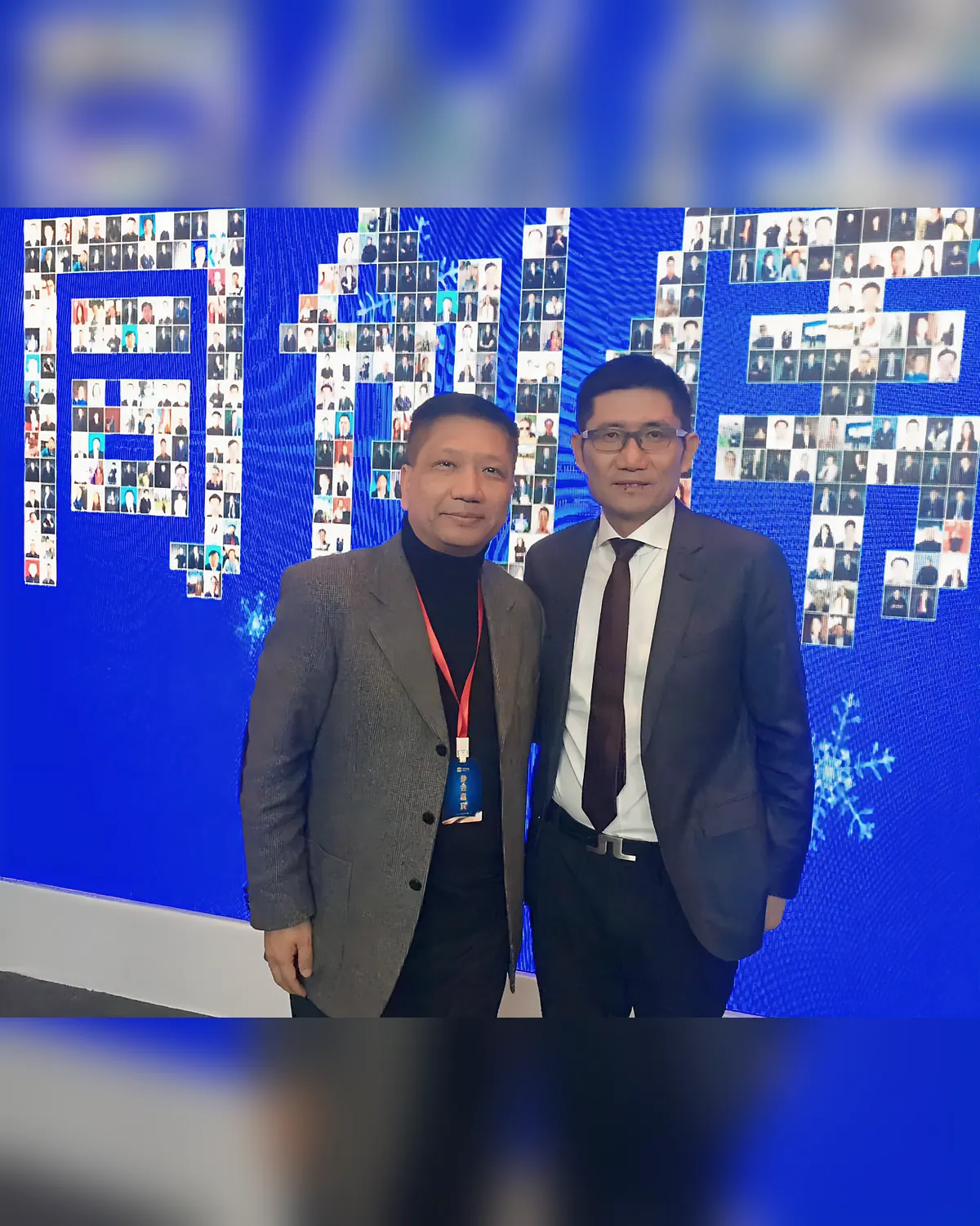 与同创伟业（Cowin Capital）联合创始人兼首席执行官郑伟鹤先生会面