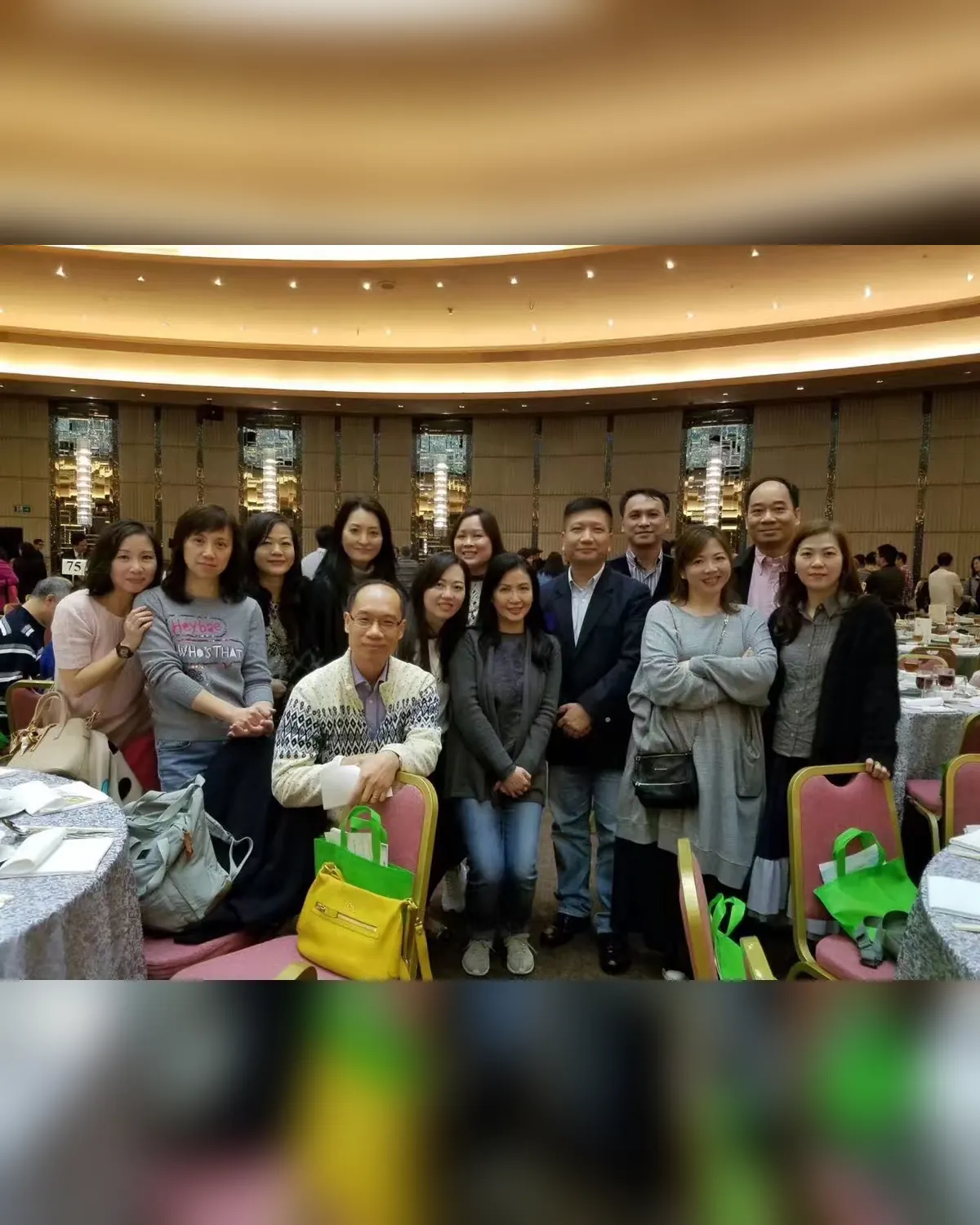 铭贤书院五十周年纪念合影