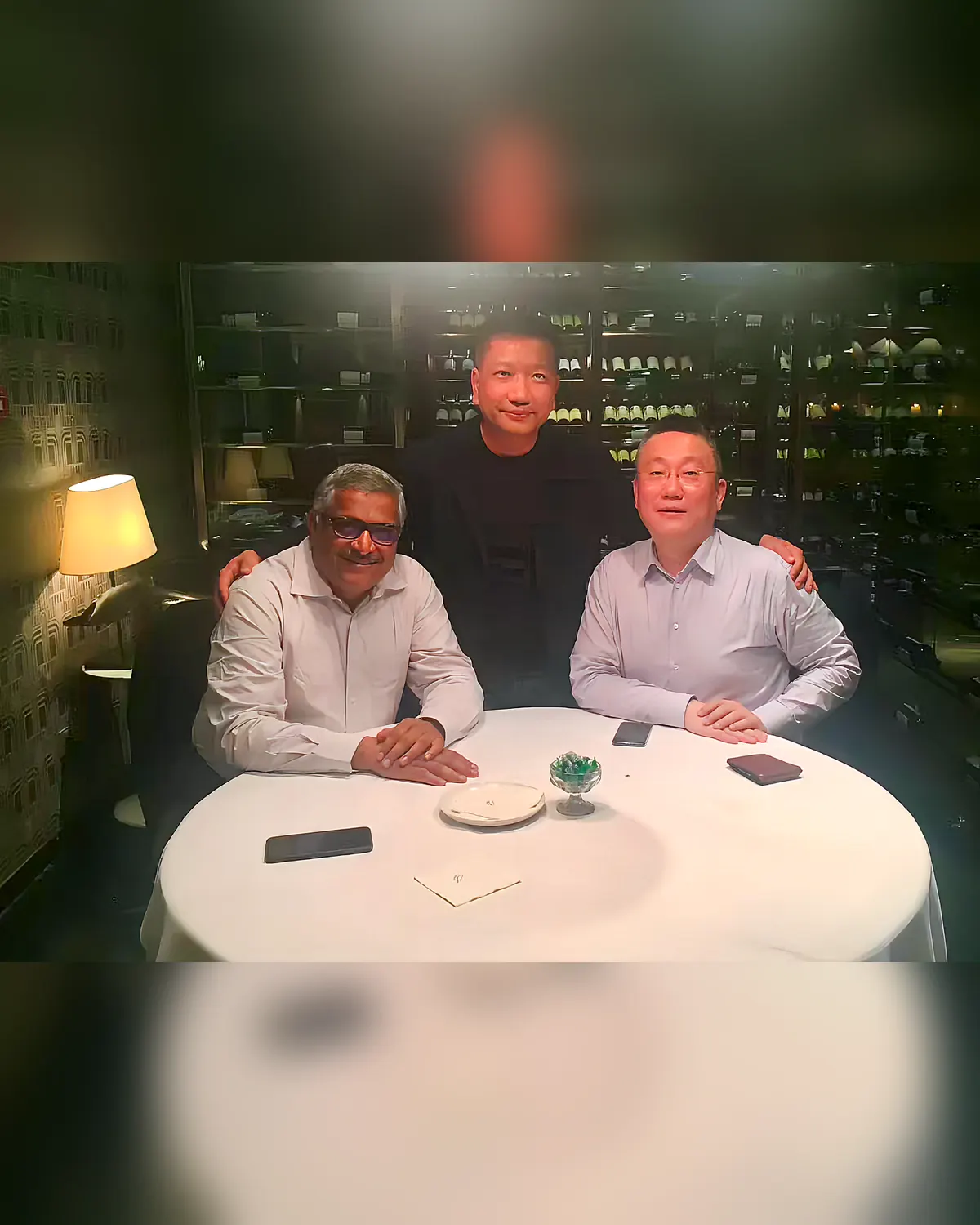 与 Freeman Shen、Nandu 在上海聚餐