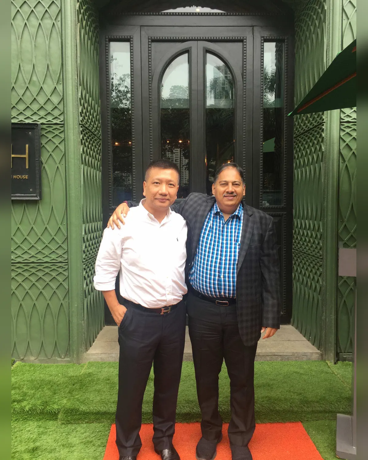 在印度与 Times Group 首席财务官 N. Subramanian 先生会面