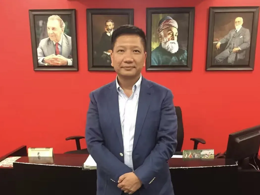 Eric Cheung at the Tata Trust headquarters