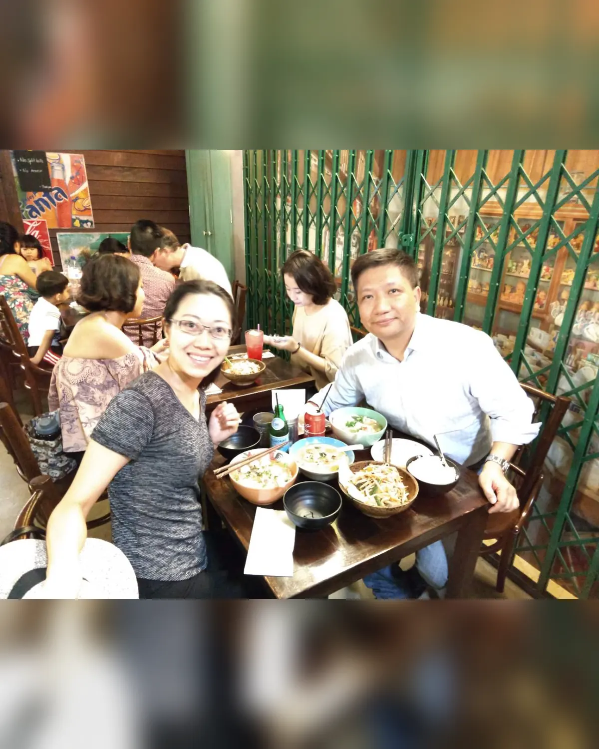 在澳大利亚与东北大学理学院副院长 Tracy Tan 共进午餐